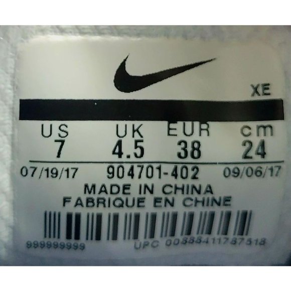 Nike Zoom Structure 21 Blue Women's Running Shoes Size 7 - Picture 10 of 10